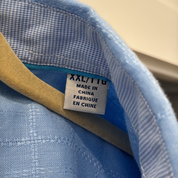 Men’s Tommy Bahama button-down, long sleeve linen shirt
XXL TTG New - Picture 3 of 9